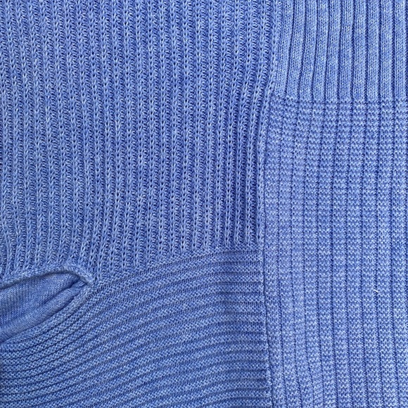 Slightly Fitted Cotton Long Sleeve Sweater - Picture 6 of 7